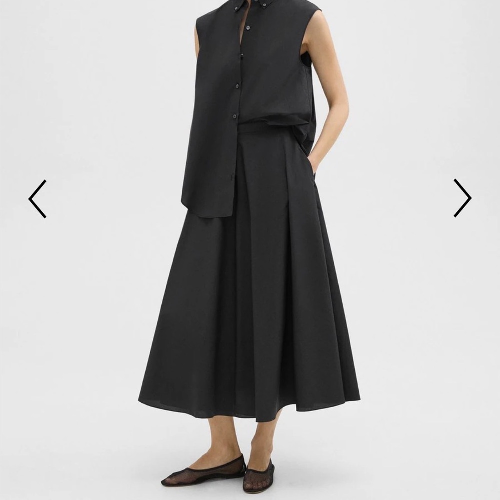 THEORY Elegant Black Women's Skirt